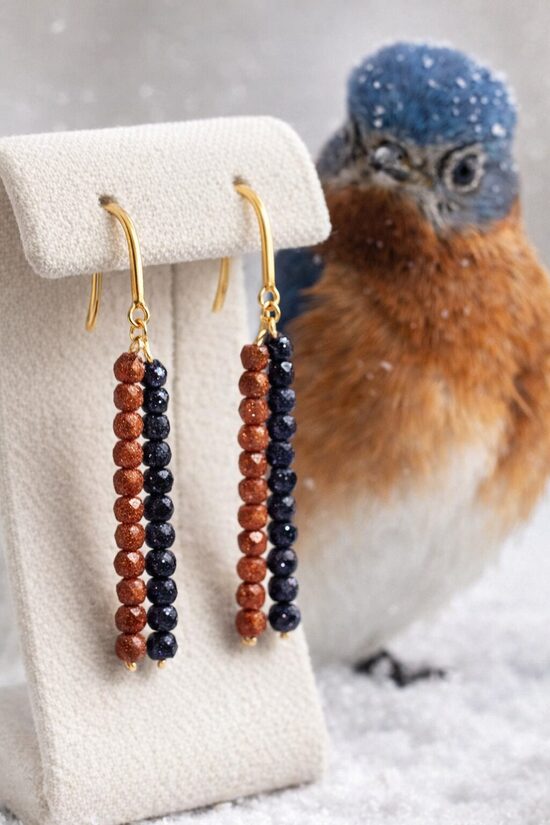 Dabīgo pērļu auskari